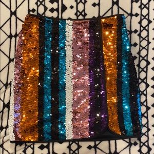 Sequin Skirt
